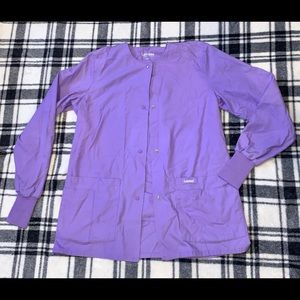 Landau scrub coat jacket